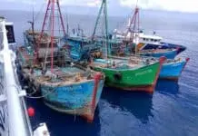 10 Kapal Ikan Asing Ilegal Ditangkap 10 Kapal Ikan Asing Ilegal Ditangkap