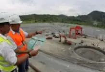 Pembangunan Proyek PLTA Jatigede Capai 15 Persen Pembangunan Proyek PLTA Jatigede Capai 15 Persen