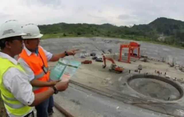 Pembangunan Proyek PLTA Jatigede Capai 15 Persen Pembangunan Proyek PLTA Jatigede Capai 15 Persen
