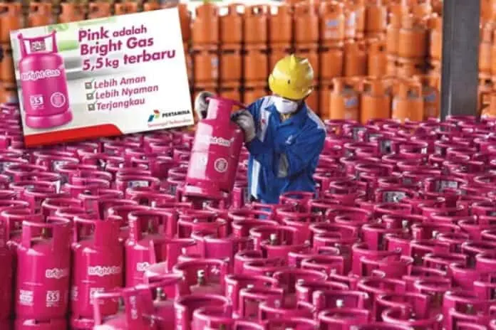 Inovasi Terbaru, Pertamina Luncurkan Bright Gas 5,5 kg di Batam   
