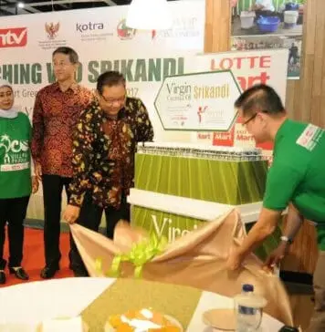 VCO Koperasi Srikandi Tembus Gerai Lotte Mart