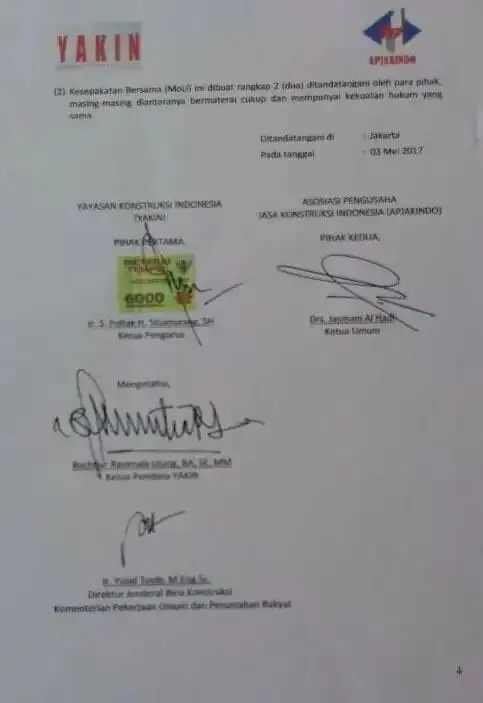 Apjakindo Dorong Peningkatan Kompetensi Pengusaha Kontruksi Nasional Apjakindo Dorong Peningkatan Kompetensi Pengusaha Kontruksi Nasional