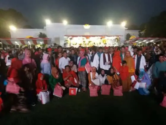 Posraya Indonesia Hadiri Upacara HUT RI ke-72 di Istana, Ketua Umum: Rakyat Bersama Jokowi