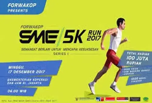 Forwakop Gelar SME 5K Run 2017, Berhadiah Total Rp 100 juta Forwakop Gelar SME 5K Run 2017, Berhadiah Total Rp 100 juta