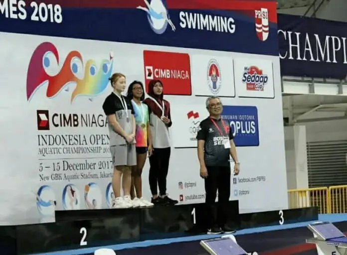 Azzahra Pecahkan Rekornas di Kolam Baru Azzahra Pecahkan Rekornas di Kolam Baru