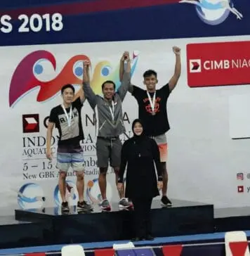 Siman, Gagarin dan Fadlan Kantongi Emas Siman, Gagarin dan Fadlan Kantongi Emas