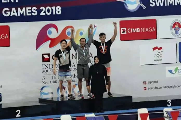 Siman, Gagarin dan Fadlan Kantongi Emas Siman, Gagarin dan Fadlan Kantongi Emas