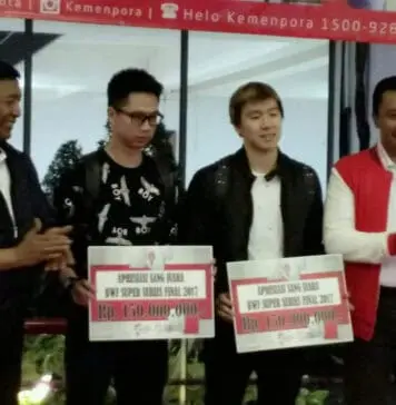 Menpora Berikan Bonus Kepada Kevin/Marcus