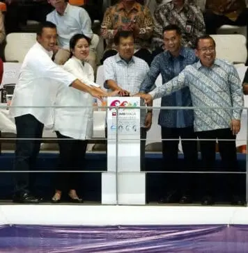 Wapres Jusuf Kalla Buka Test Event Renang Road To Asian Games 2018