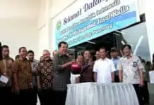 Wapres Jusuf Kalla Tinjau Venue Asian Games di JSC Palembang Wapres Jusuf Kalla Tinjau Venue Asian Games di JSC Palembang