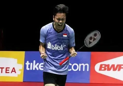 Singkirkan Chen Long, Anthony Melaju ke Semifinal Singkirkan Chen Long, Anthony Melaju ke Semifinal