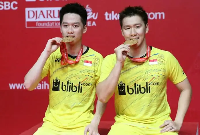 Marcus/Kevin Juarai Indonesia Master Marcus/Kevin Juarai Indonesia Master