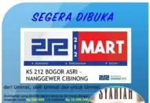 212 Mart Bogor Asri, Buka Peluang Masuknya Investor Baru 212 Mart Bogor Asri, Buka Peluang Masuknya Investor Baru