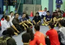 Menpora Tawarkan PP PON Cibubur Jadi Tempat Pelatnas Wushu Menpora Tawarkan PP PON Cibubur Jadi Tempat Pelatnas Wushu