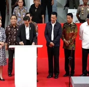 Presiden Jokowi Resmikan Istora Senayan