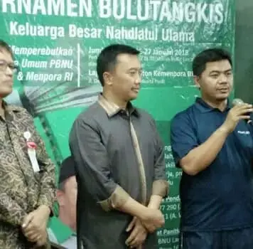 Menpora Buka Turnamen Bulutangkis Keluarga Besar NU Menpora Buka Turnamen Bulutangkis Keluarga Besar NU