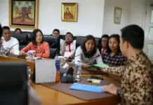 Menpora Terima Empat Karateka Pelatnas Asian Games Menpora Terima Empat Karateka Pelatnas Asian Games