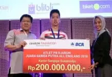 Juarai All England, Kevin Dapat Bonus Rp 200 Juta