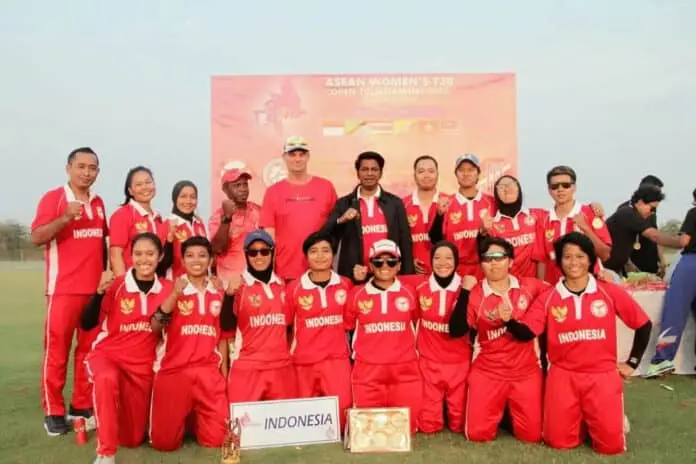 Indonesia Runner Up Turnamen Cricket ASEAN