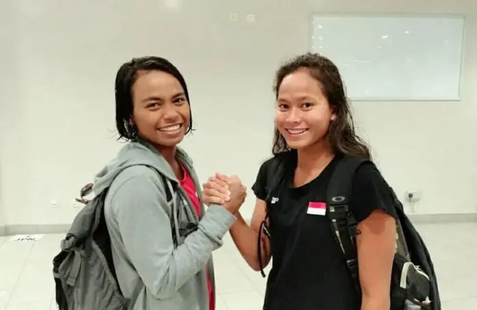 Vannesae & Nurul Pecahkan Rekornas di Singapura 2018