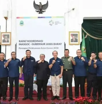 INASGOC Perkuat Koordinasi Pelaksanaan Asian Games 2018 di Jawa Barat