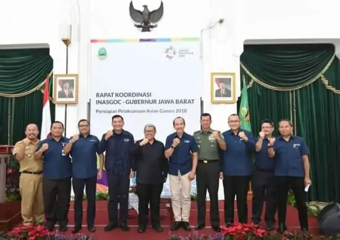 INASGOC Perkuat Koordinasi Pelaksanaan Asian Games 2018 di Jawa Barat INASGOC Perkuat Koordinasi Pelaksanaan Asian Games 2018 di Jawa Barat