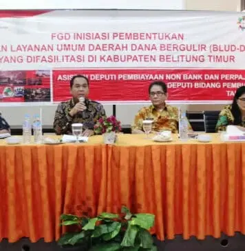 Inisiasi BLUD DB, LPDB Siap Penuhi Kebutuhan Dana Bergulir di Belitung Timur