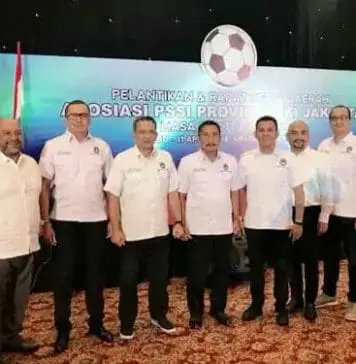 Asprov PSSI DKI Jakarta Lantik Pengurus Masa Bakti 2018 - 2022