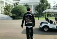 Promosikan Asian Games, Presiden Jokowi Kenakan Jaket Khusus Promosikan Asian Games, Presiden Jokowi Kenakan Jaket Khusus
