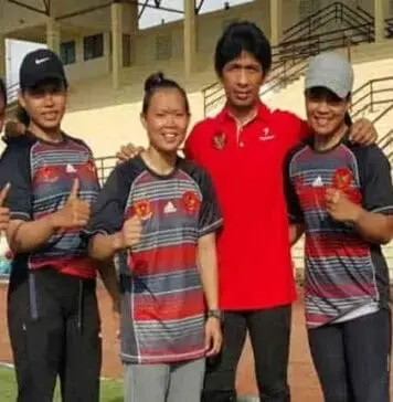 Pegulat Putri Pelatnas Asian Games Berlatih di Lumajang