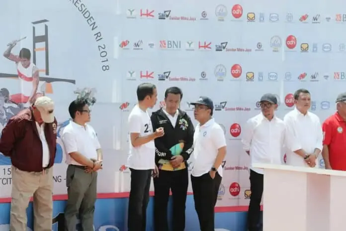 Presiden Jokowi Resmikan Lima Venue di JSC Presiden Jokowi Resmikan Lima Venue di JSC