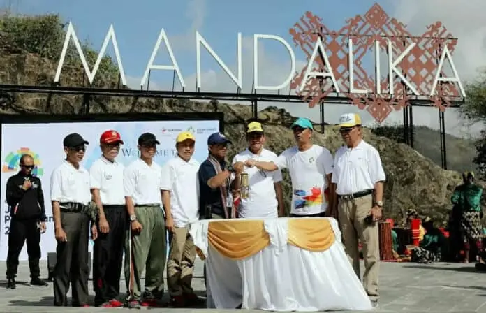 Kirab Obor Asian Games 2018 Kunjungi Kawasan Mandalika Kirab Obor Asian Games 2018 Kunjungi Kawasan Mandalika