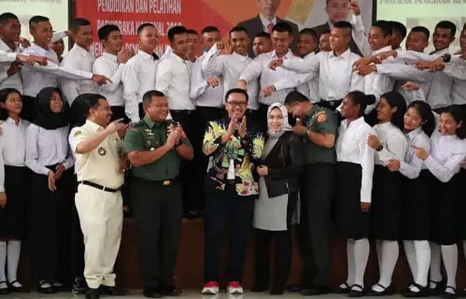 Menpora Buka Diklat Paskibraka 2018 Menpora Buka Diklat Paskibraka 2018