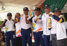Kirab Obor Asian Games Hibur Warga Kota Sorong Kirab Obor Asian Games Hibur Warga Kota Sorong