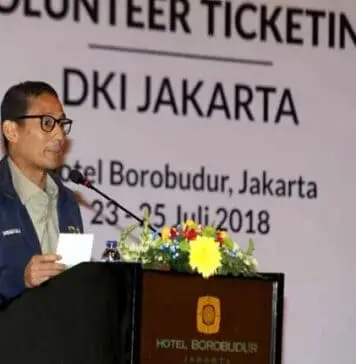 Pemprov DKI Gratiskan Volunter Asian Games Naik Bus Transjakarta Pemprov DKI Gratiskan Volunter Asian Games Naik Bus Transjakarta