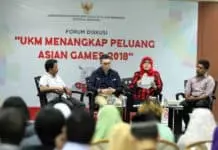 Asian Games Buka Peluang UMKM Tembus Pasar Ekspor Asian Games Buka Peluang UMKM Tembus Pasar Ekspor