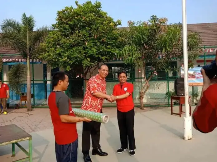 Peduli Pendidikan, Nanang Kurniawan Bantu Fasilitas Sekolah Peduli Pendidikan, Nanang Kurniawan Bantu Fasilitas Sekolah