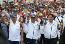 Antusiasme Masyarakat Lampung Padati Prosesi Kirab Obor Asian Games 2018 Antusiasme Masyarakat Lampung Padati Prosesi Kirab Obor Asian Games 2018