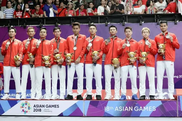 Bulutangkis Beregu Indonesia Raih Perak