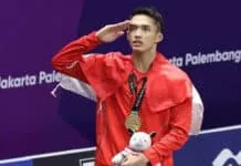 Jonatan Christie Raih Emas Tunggal Putra Asian Games Jonatan Christie Raih Emas Tunggal Putra Asian Games