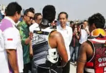 Presiden Jokowi Resmikan Venue Jetski dan Layar Asian Games Presiden Jokowi Resmikan Venue Jetski dan Layar Asian Games