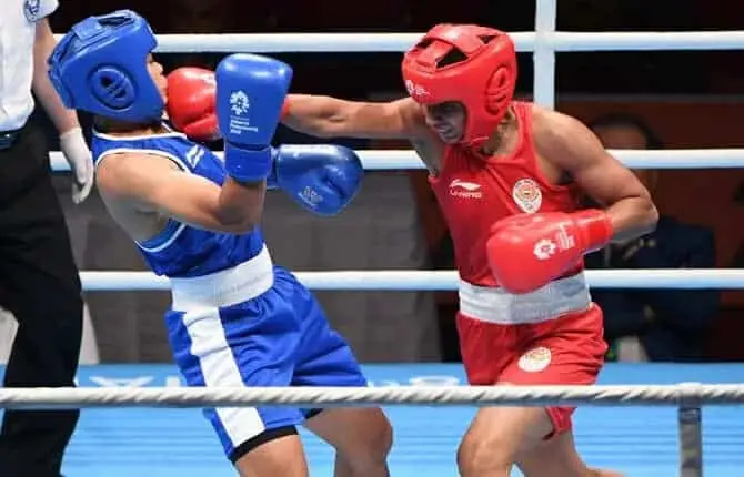 Huswatun Pastikan Medali cabor Tinju Asian Games Huswatun Pastikan Medali cabor Tinju Asian Games