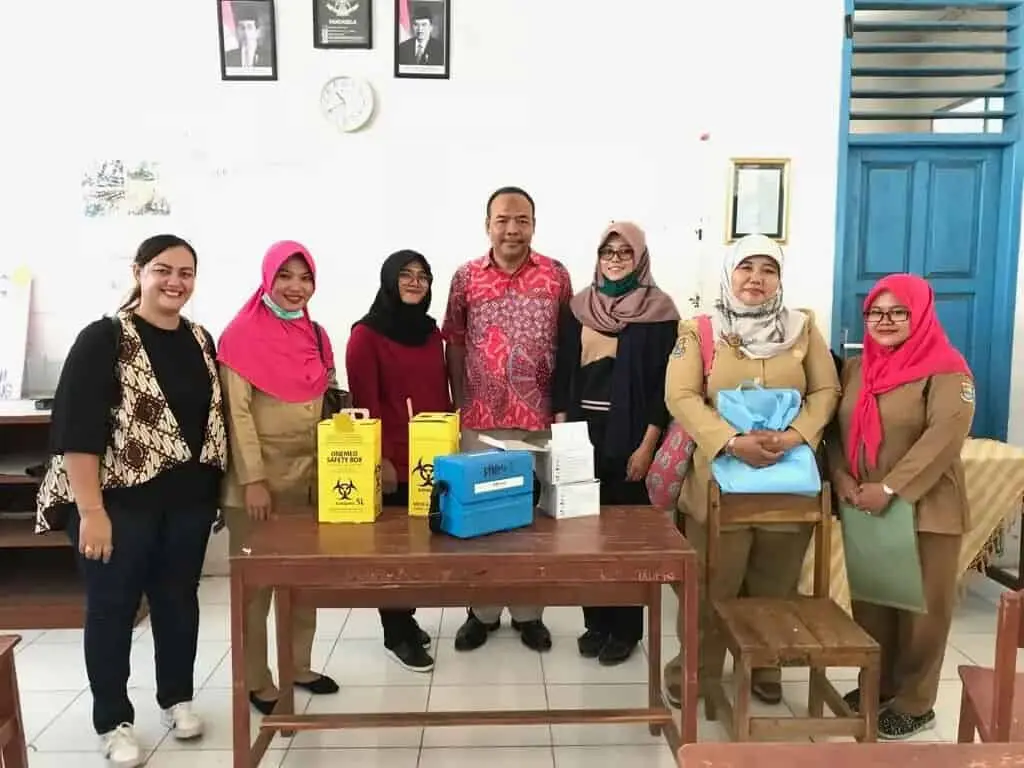 Dampingi Imunisasi Difteri, Nanang Kurniawan: Bangsa Besar Perlu Generasi Muda yang Sehat dan Kuat