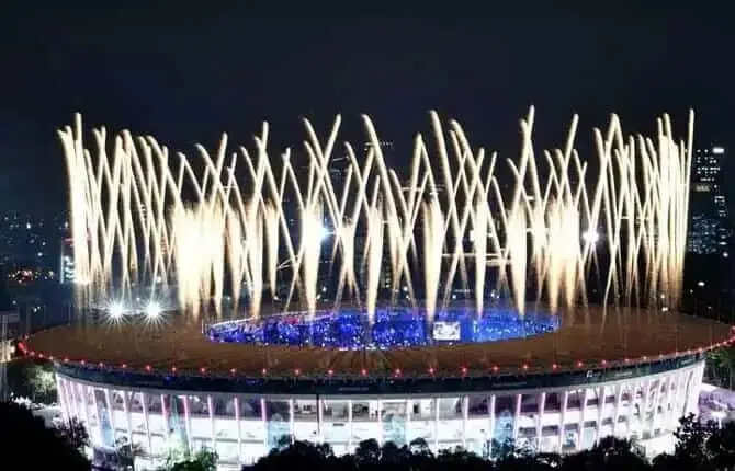 Masyarakat Antusias Beli Tiket Upacara Pembukaan Asian Para Games 2018 Masyarakat Antusias Beli Tiket Upacara Pembukaan Asian Para Games 2018