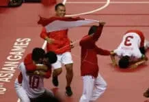 Emas Sepak Takraw, Kokohkan Indonesia di Empat Besar Asian Games Emas Sepak Takraw, Kokohkan Indonesia di Empat Besar Asian Games