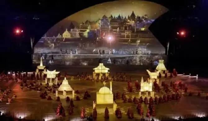 Upacara Pembukaan Asian Para Games Berlangsung Meriah Upacara Pembukaan Asian Para Games Berlangsung Meriah