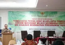 Koperasi Didorong Tingkatkan Nilai Tambah Serat Kelapa