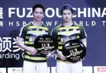 Kevin/Marcus Berjaya di Fuzhou China Open 2018