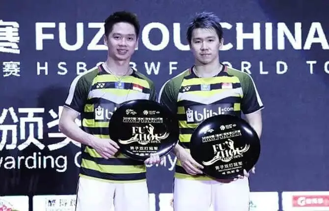 Kevin/Marcus Berjaya di Fuzhou China Open 2018 Kevin/Marcus Berjaya di Fuzhou China Open 2018