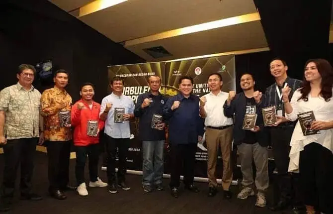 Buku Turbulensi Sport di Indonesia, Mengupas Dinamika Olahraga Nasional Buku Turbulensi Sport di Indonesia, Mengupas Dinamika Olahraga Nasional